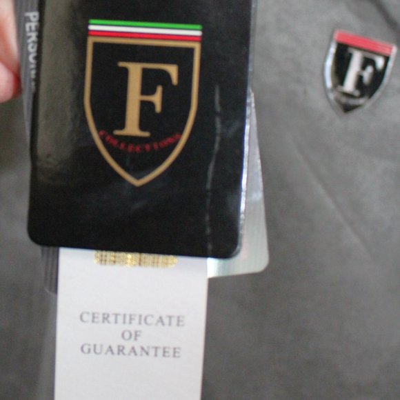 F Collection Vegan Leather Jacket - Picture 3 of 5